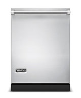 24" Dishwasher w/Installed Professional Stainless Steel Panel