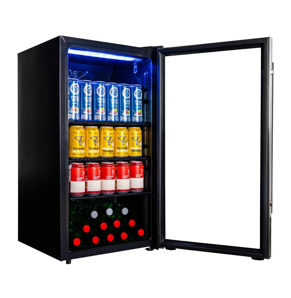 Danby 3.1 cu. ft. Free-Standing Beverage Center in Stainless Steel