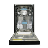 Danby 18" Wide Built-in Dishwasher in Black