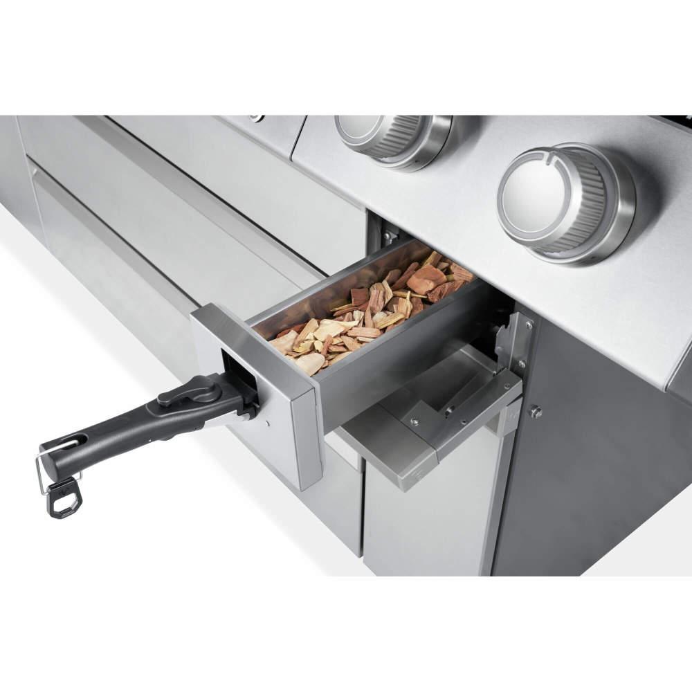 Prestige PRO 665 Elite with Smart Technology & Electric Smoker Box , Propane, Stainless Steel