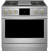 Monogram 36" Dual-Fuel Professional Range with 4 Burners and Griddle