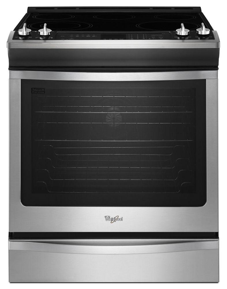 6.2 cu. ft. Front-Control Electric Stove with Fan Convection