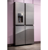 CAF(EBACK)™ ENERGY STAR® 27.4 Cu. Ft. Smart Quad-Door Refrigerator in Platinum Glass