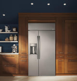 GE Profile™ Series 42" Built-In Side-by-Side Refrigerator with Dispenser