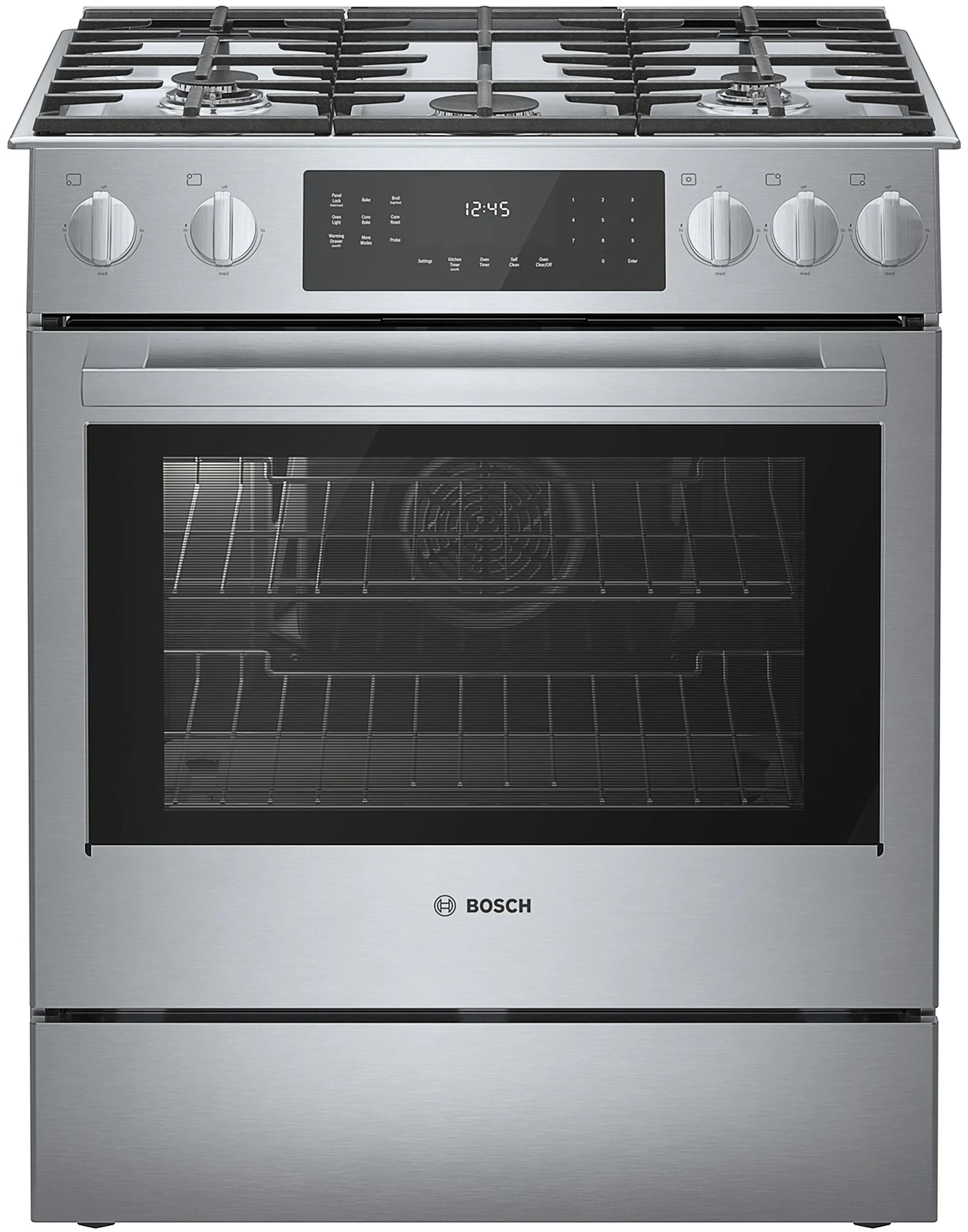 Benchmark™ Gas Slide-in Range 30'' Stainless Steel