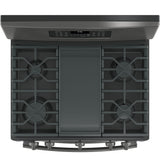 GE® 30" Free-Standing Gas Double Oven Convection Range
