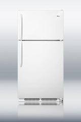 Full-sized frost-free refrigerator-freezer with deluxe interior