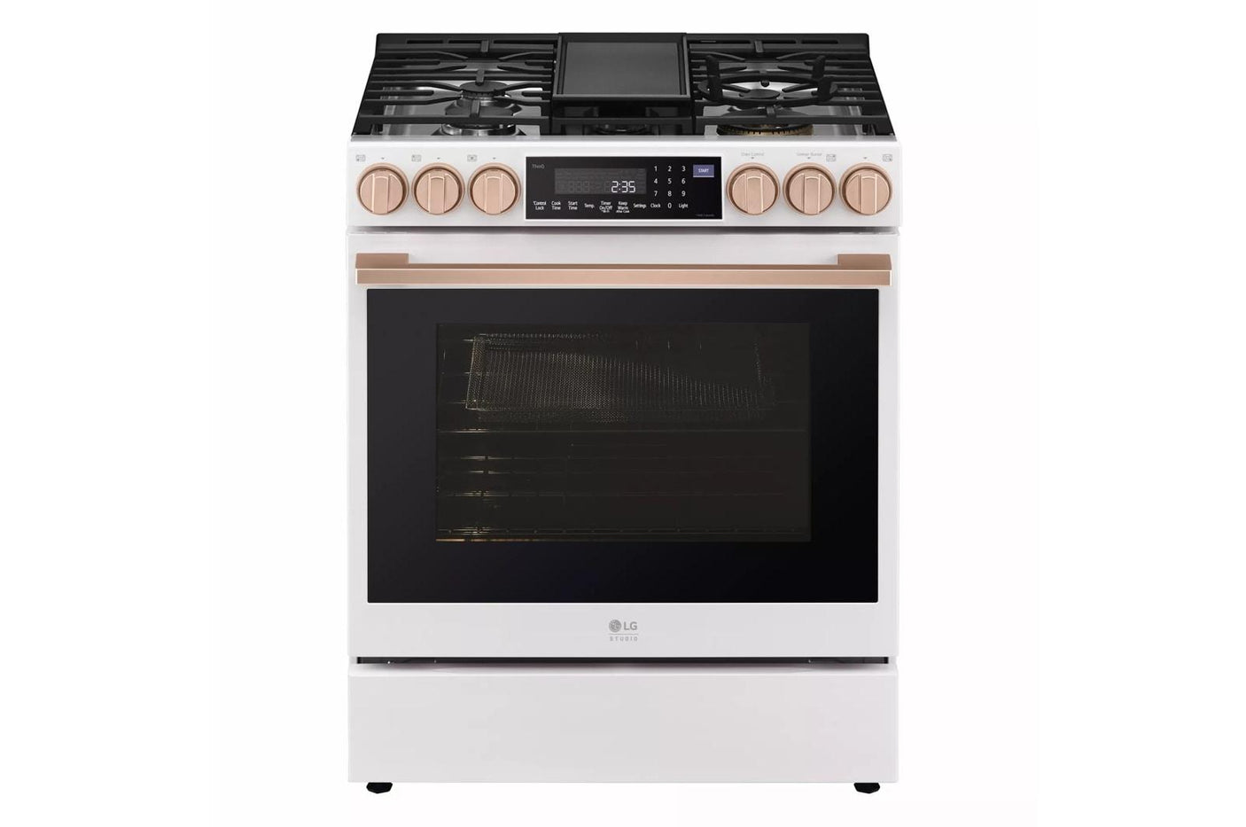 LG STUDIO 6.3 cu. ft. InstaView® Gas Slide-in Range with ProBake Convection® and Air Fry