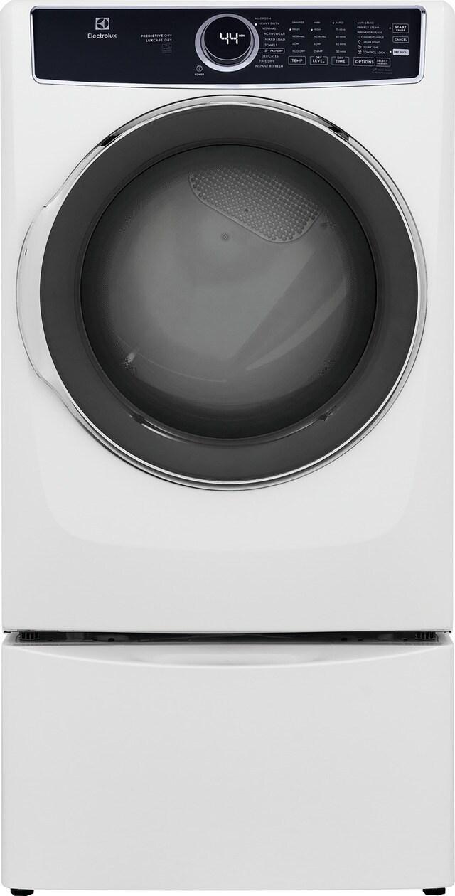 Front Load Perfect Steam™ Electric Dryer with Predictive Dry™ and Instant Refresh - 8.0 Cu. Ft.