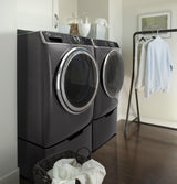 GE® 5.0 cu. ft. Capacity Smart Front Load ENERGY STAR® Steam Washer with SmartDispense™ UltraFresh Vent System with OdorBlock™ and Sanitize + Allergen