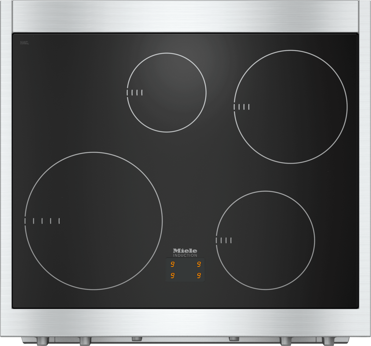 HR 1422-3 I - 30" Range Induction with DirectSelect controls and TwinPower convection fans