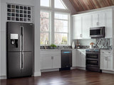 28 cu. ft. 4-Door Flex™ Refrigerator with FlexZone™ in Black Stainless Steel