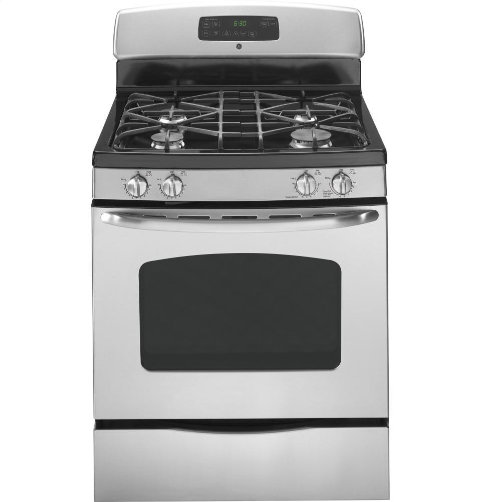GE® 30" Free-Standing Gas Range