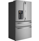GE Profile™ ENERGY STAR® 22.4 Cu. Ft. Smart Counter-Depth 4-Door French-Door Refrigerator with Kitchen Assistant™