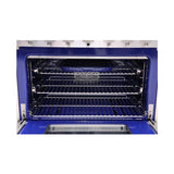 36 Inch Professional Dual Fuel Range In Stainless Steel