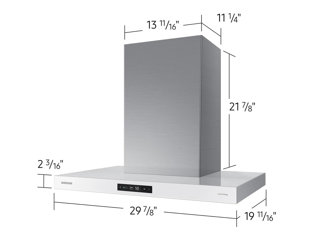 Bespoke Hood Triple Air Sensor  Low Noise  30" Width