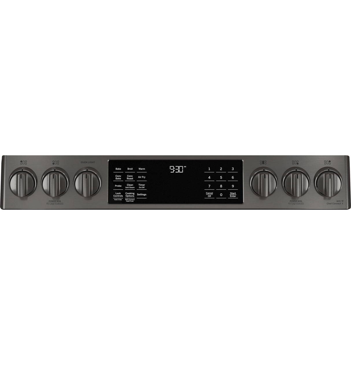 GE Profile™ 30" Smart Slide-In Front-Control Gas Range with No Preheat Air Fry