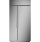 Monogram 42" Smart Built-In Side-by-Side Refrigerator