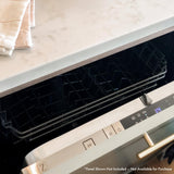 ZLINE 24 in. Panel Ready Top Control Dishwasher with Stainless Steel Tub, 52dBa (DW7713-24) [Color: Panel Ready]