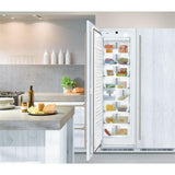 Built-in ALL Freezer 24", Ice Maker, Left Hinge