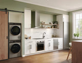 800 Series Compact Washer , Pearl Steel