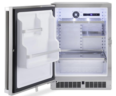 VRUO5241DRSS - 24" Solid Door Outdoor Undercounter Refrigerator