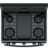 GE Profile Series 30" Free-Standing Gas Convection Range