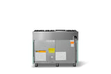48"W. Dual Fuel Range (Burner: 6g, Finish: Splash, Trim: Polished Chrome, Fuel: Propane)