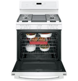 GE Profile Series 30" Free-Standing Gas Convection Range
