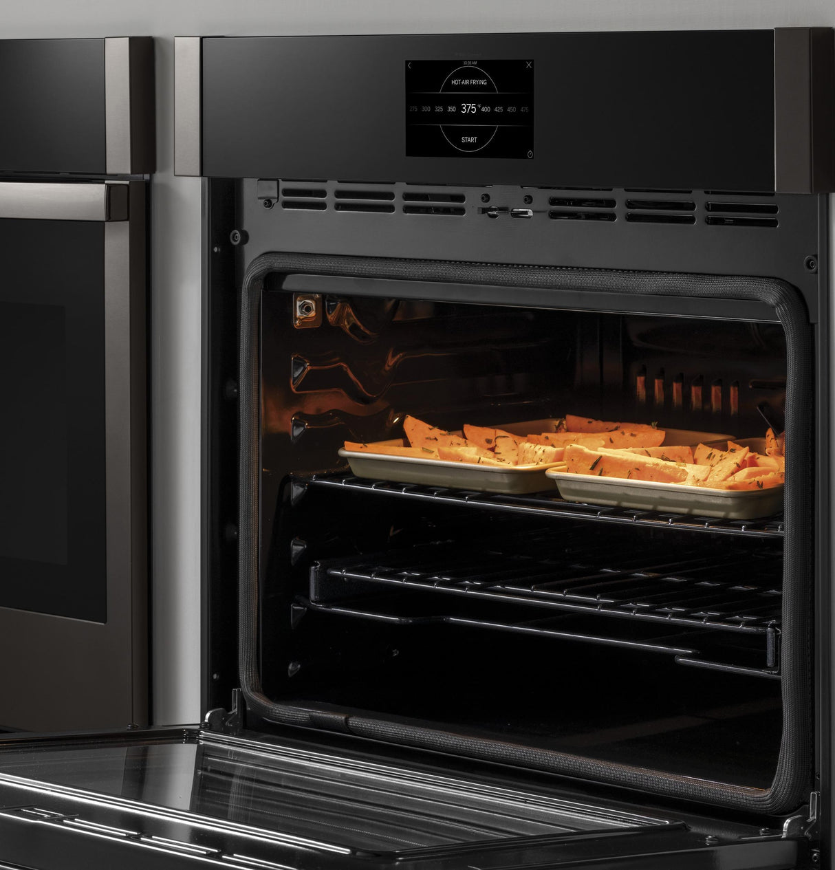 GE Profile™ 30" Smart Built-In Convection Double Wall Oven with No Preheat Air Fry and Precision Cooking