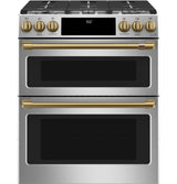 Café 30" Smart Slide-In, Front-Control, Dual-Fuel, Double-Oven Range with Convection
