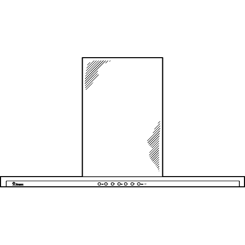 Monogram 36" Slide-Out Hood