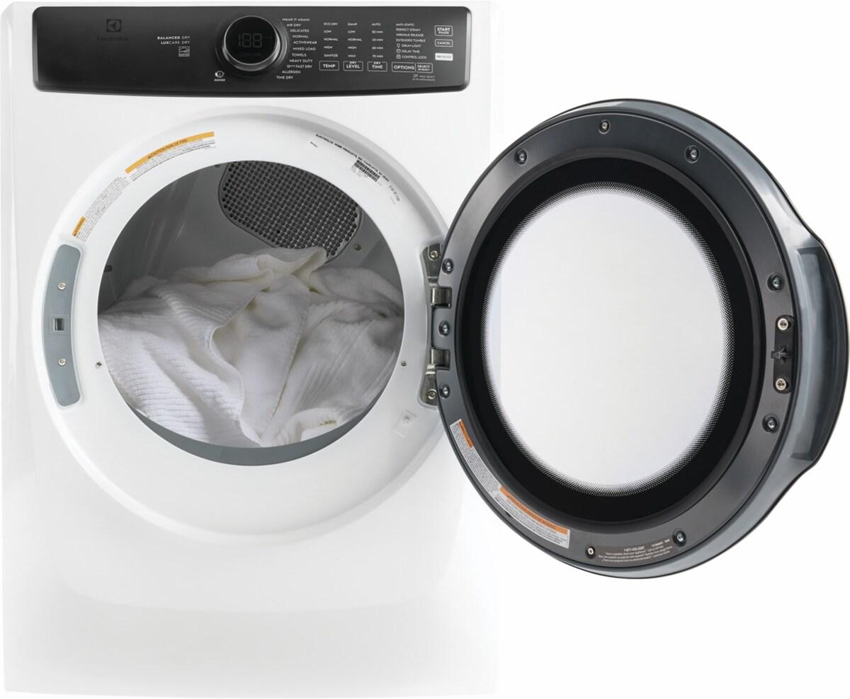 Front Load Perfect Steam™ Electric Dryer with Balanced Dry™ and Instant Refresh - 8.0 Cu. Ft.