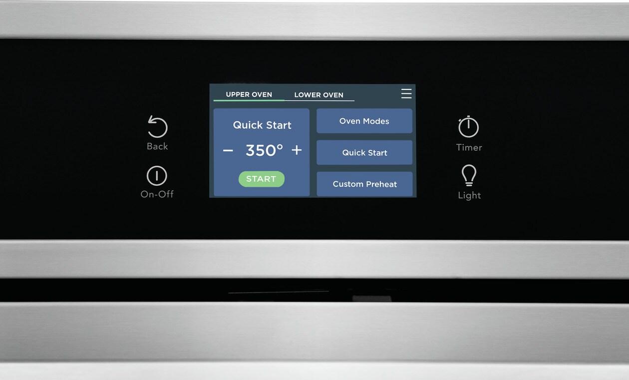 30" Double Electric Wall Oven with Fan Convection