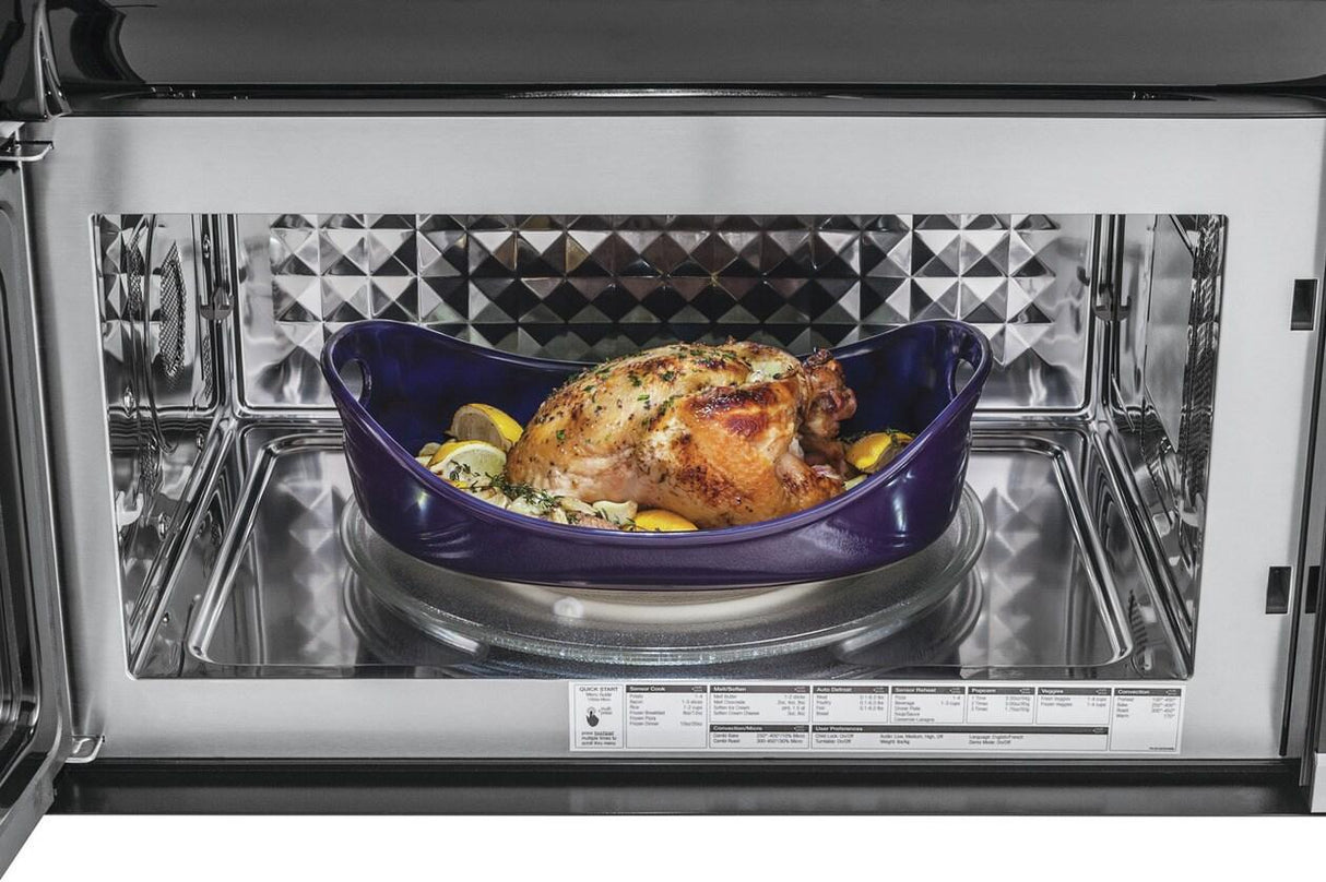 Frigidaire Professional 1.8 Cu. Ft. 2-In-1 Over-The-Range Convection Microwave