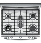 GE Profile™ Series 30" Free-Standing Gas Double Oven Convection Range