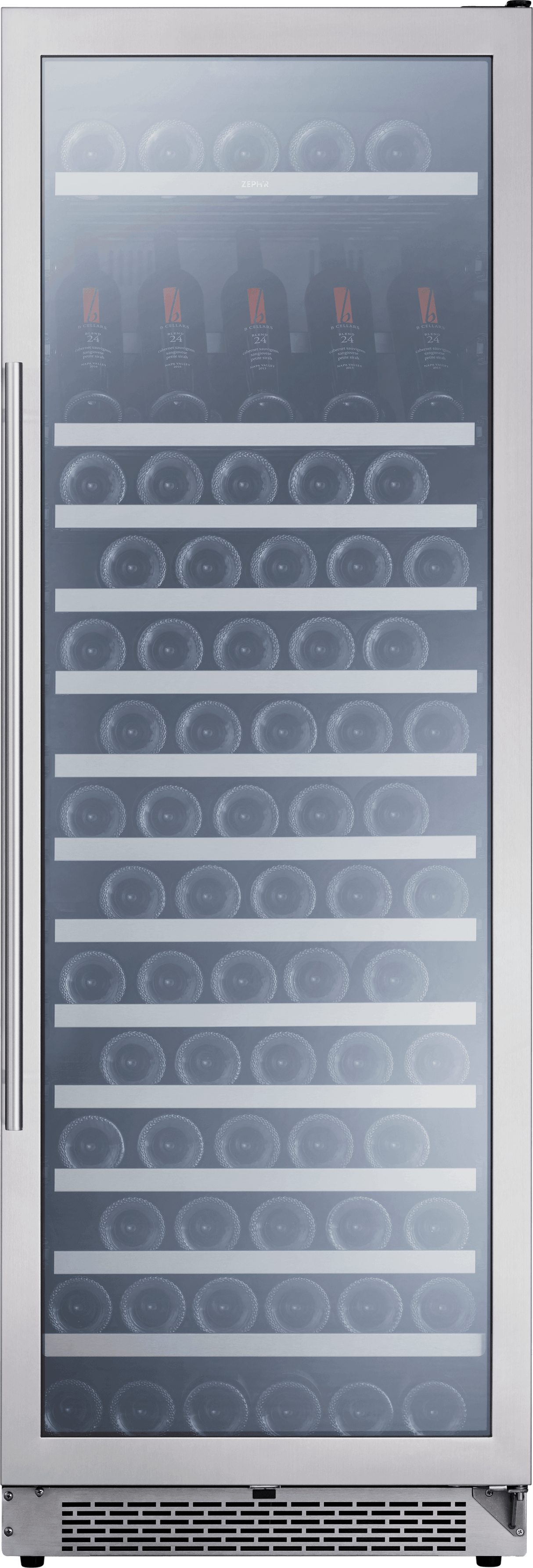 Presrv Wine Cooler, 24in FullSz, SS+Gls, Rvs Dr,1Z