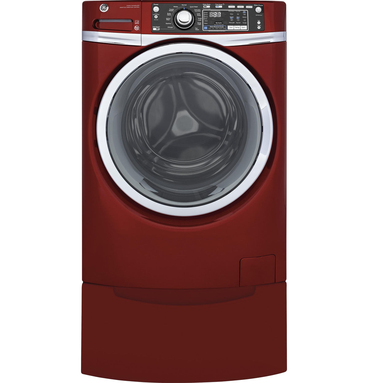 GE® 4.9 DOE cu. ft. Capacity Front Load ENERGY STAR® Washer with Steam