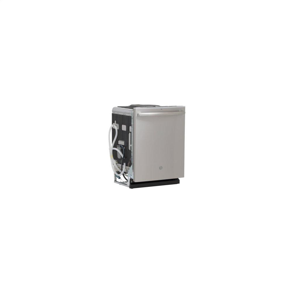 GE® Stainless Steel Interior Dishwasher with Hidden Controls