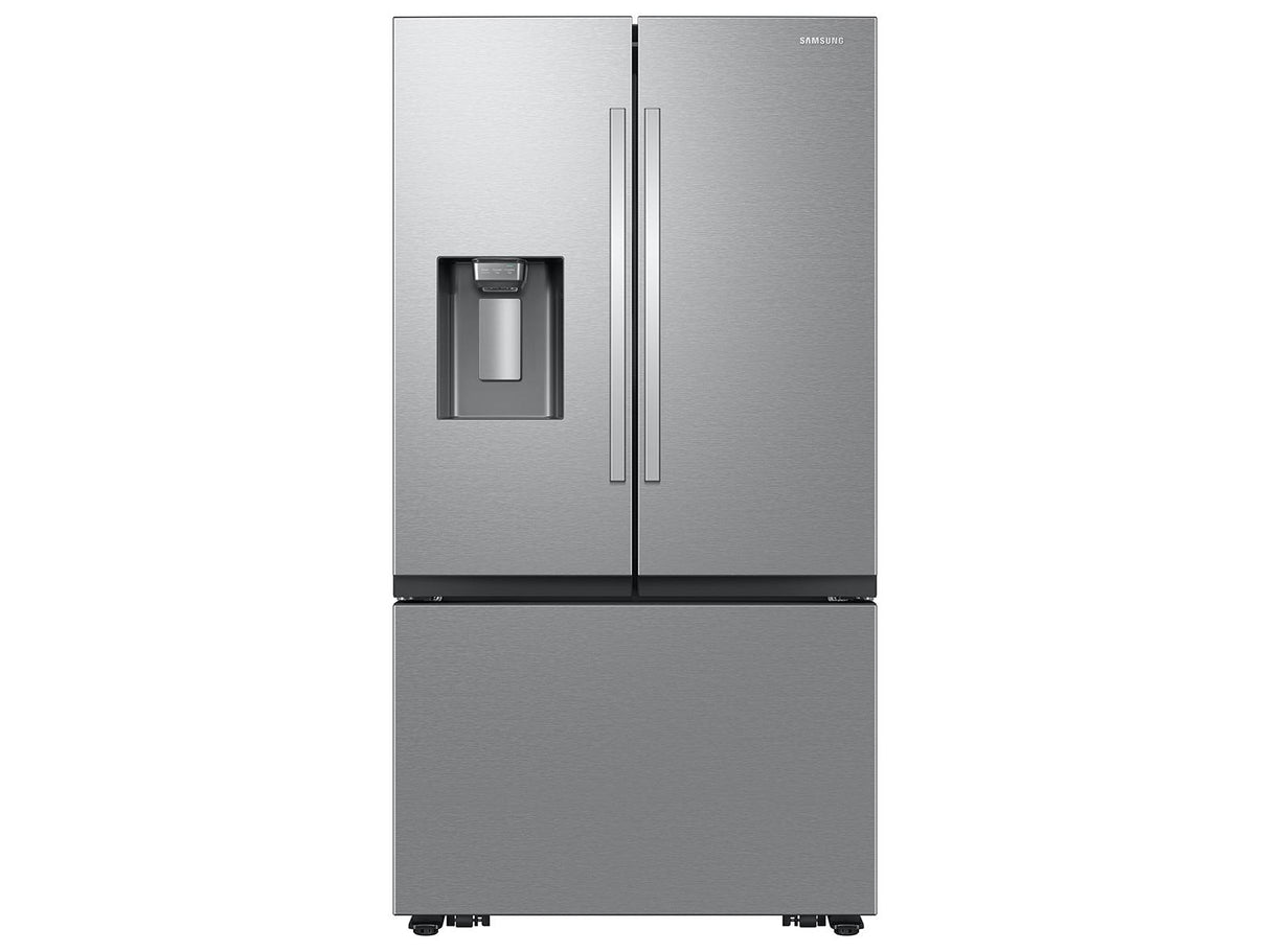 31 cu. ft. Mega Capacity 3-Door French Door Refrigerator with Four Types of Ice in Stainless Steel
