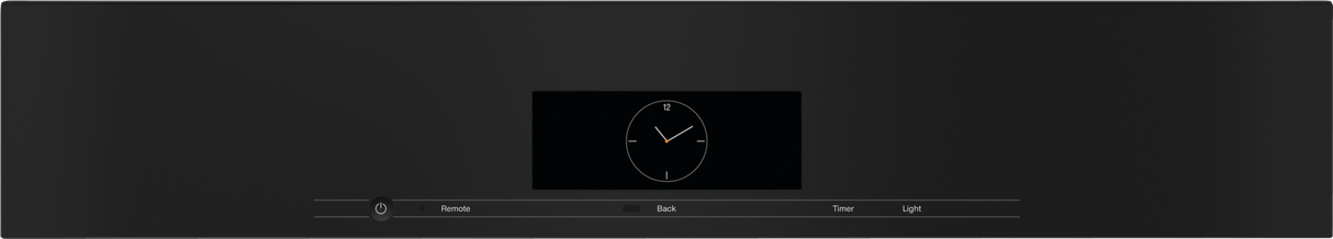 H 7880 BP Obsidian black - 30 Inch Convection Oven in a combinable design with wireless precision probe.