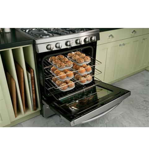 GE Profile™ Series 30" Free-Standing Range with Baking Drawer