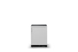 24"W. Panel Ready Solid Door Undercounter Refrigerator, ADA