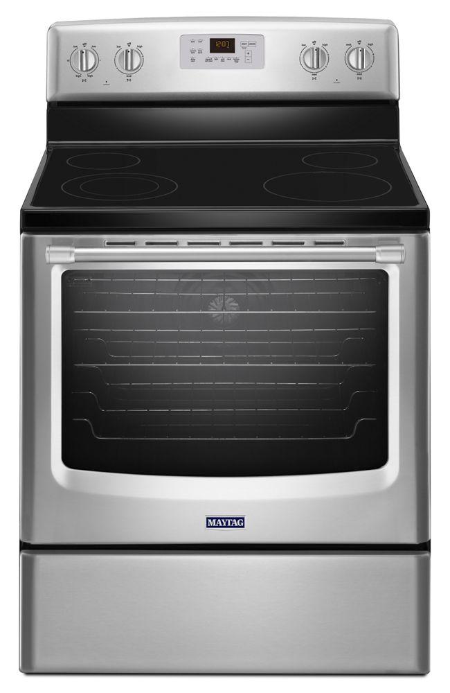 30-inch Wide Electric Range with Convection and Third Rack - 6.4 cu. ft.