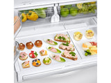 28 cu. ft. Smart 3-Door French Door Refrigerator with AutoFill Water Pitcher in White