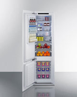 24" Wide Fully Integrated Bottom Mount Refrigerator-freezer (panel Not Included)