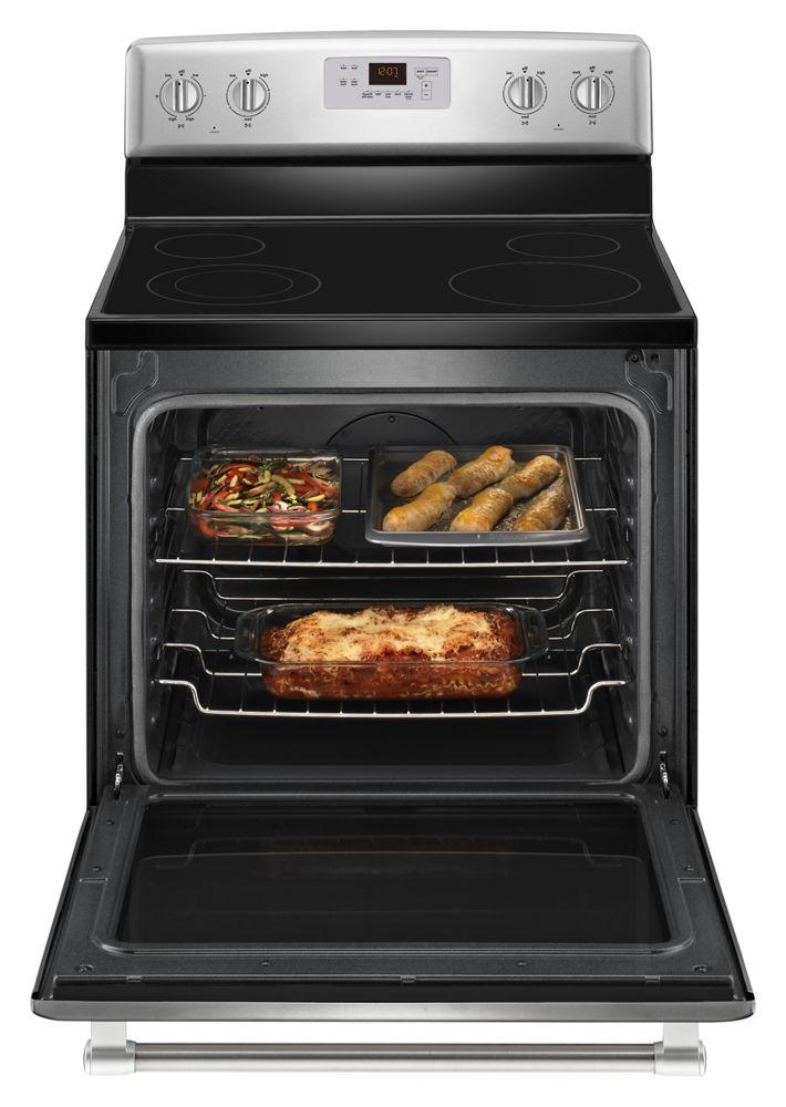 30-inch Wide Electric Range with Precision Cooking System - 6.2 cu. ft.