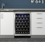 Danby 60 Bottle Built-in Wine Cooler in Stainless Steel