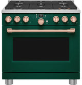 Café™ 36" Smart Dual-Fuel Commercial-Style Range with 6 Burners (Natural Gas)