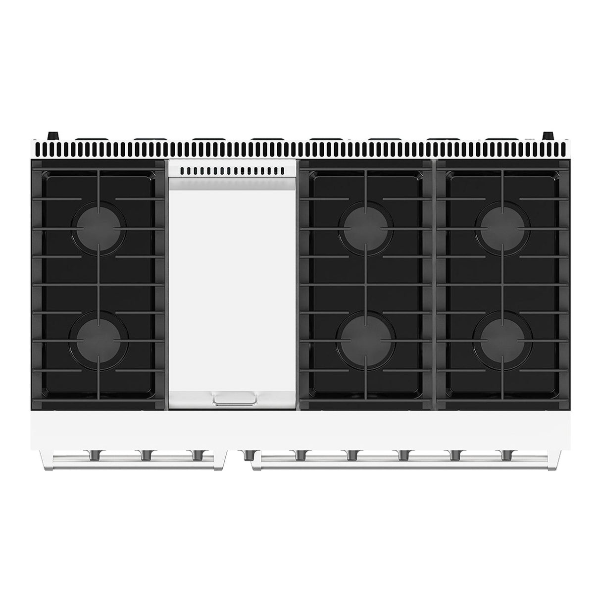 48 Inch Professional Liquid Propane Range In White
